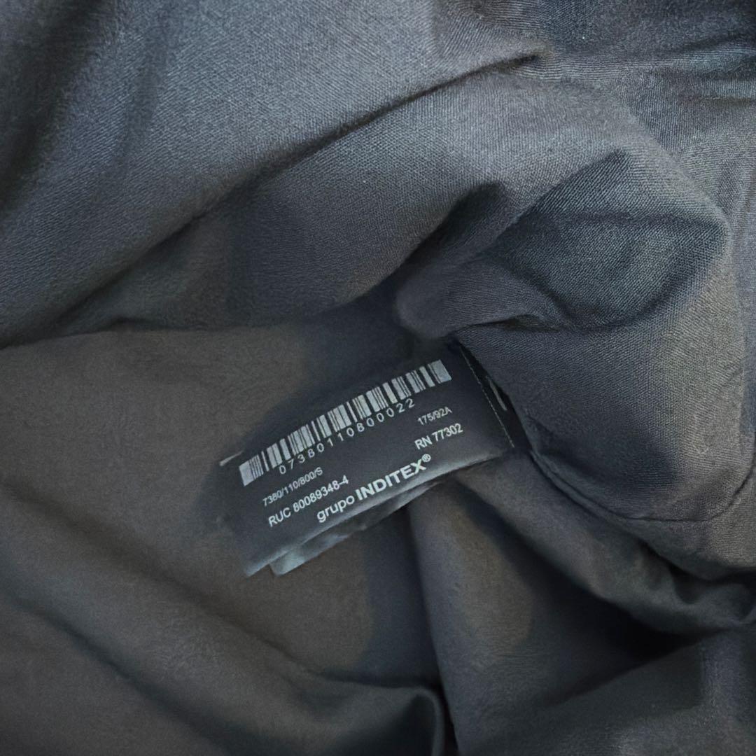 ZARA ザラ テクスチャードポケットシャツジャケット