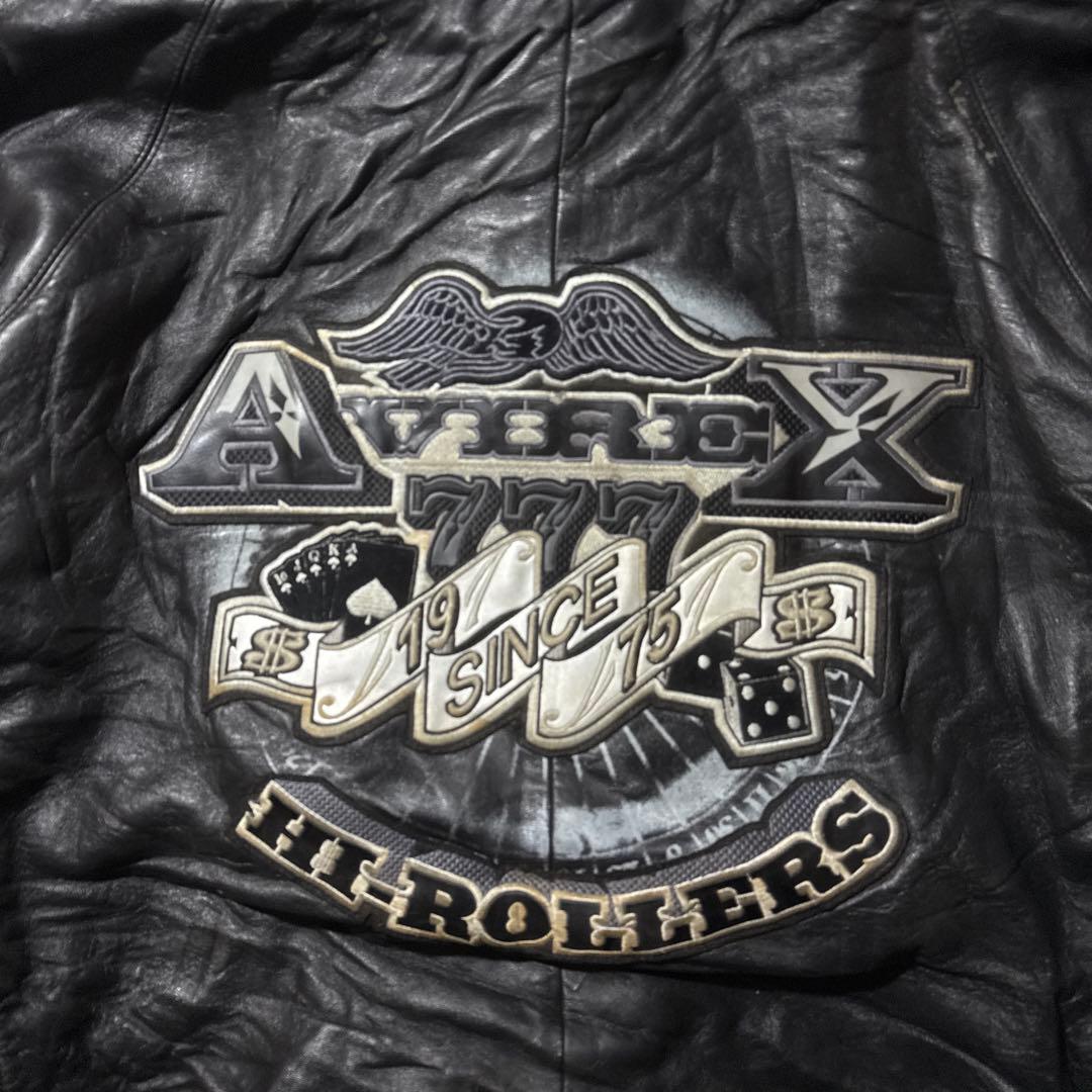 AVIREXアヴィレックス ハイローラー レザージャケット ヒップホップ 本