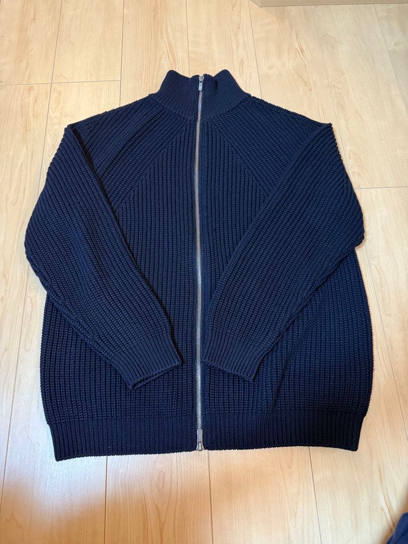 monkey time コーデュラ ナイロングログラン ニットカラージャケットの