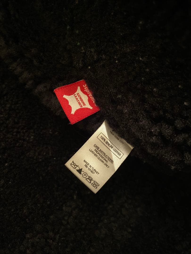 ジャケット・アウター Supreme Patchwork Shearling B-3 Jacket
