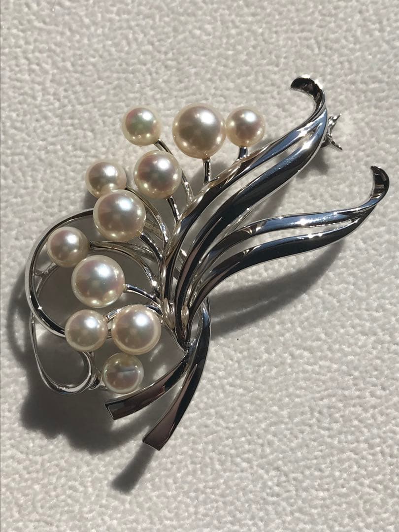 特価！】MIKIMOTO 華やかゴージャスAKOYA ブローチ