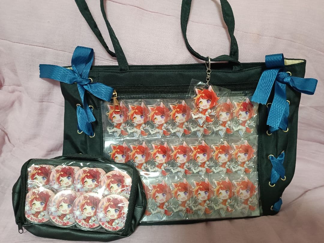 すとぷり　莉犬くん　アクキー痛バ　ポーチ　すとねく　デフォ すとぷり 莉犬くん アクキー痛バ ポーチ 2022 spring デフォ 莉犬くん