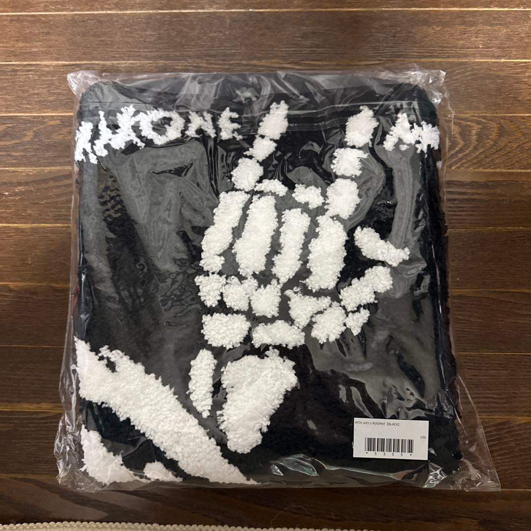 マキシマム ザ ホルモン ふわっRUGMAT ラグマット 黒 - メルカリ