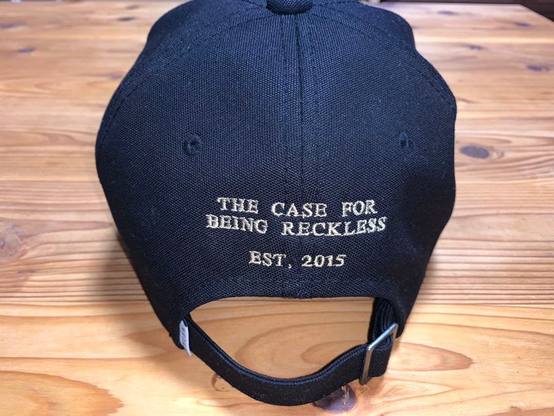 【美品】THE H.W.DOG&CO MID PROFILE CAP BLACK