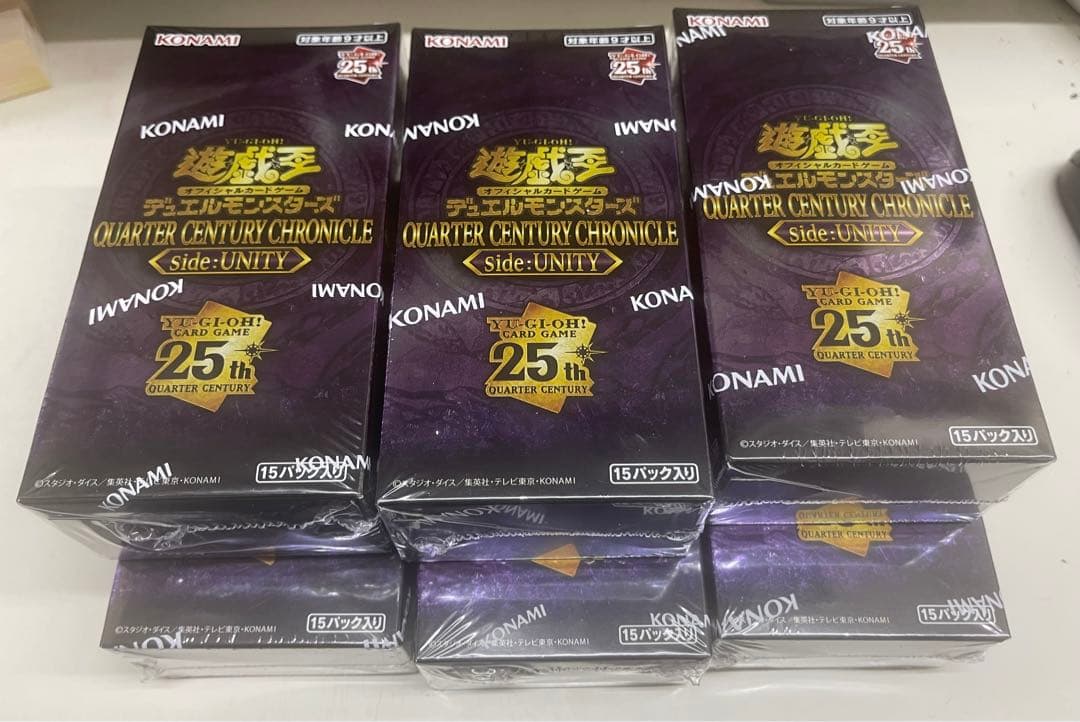 遊戯王unity シュリンク付き 6box