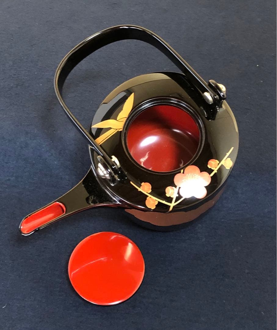 《レ》輪島塗 蒔絵付 屠蘇器 漆光堂造 木製漆器 共箱 251110う5