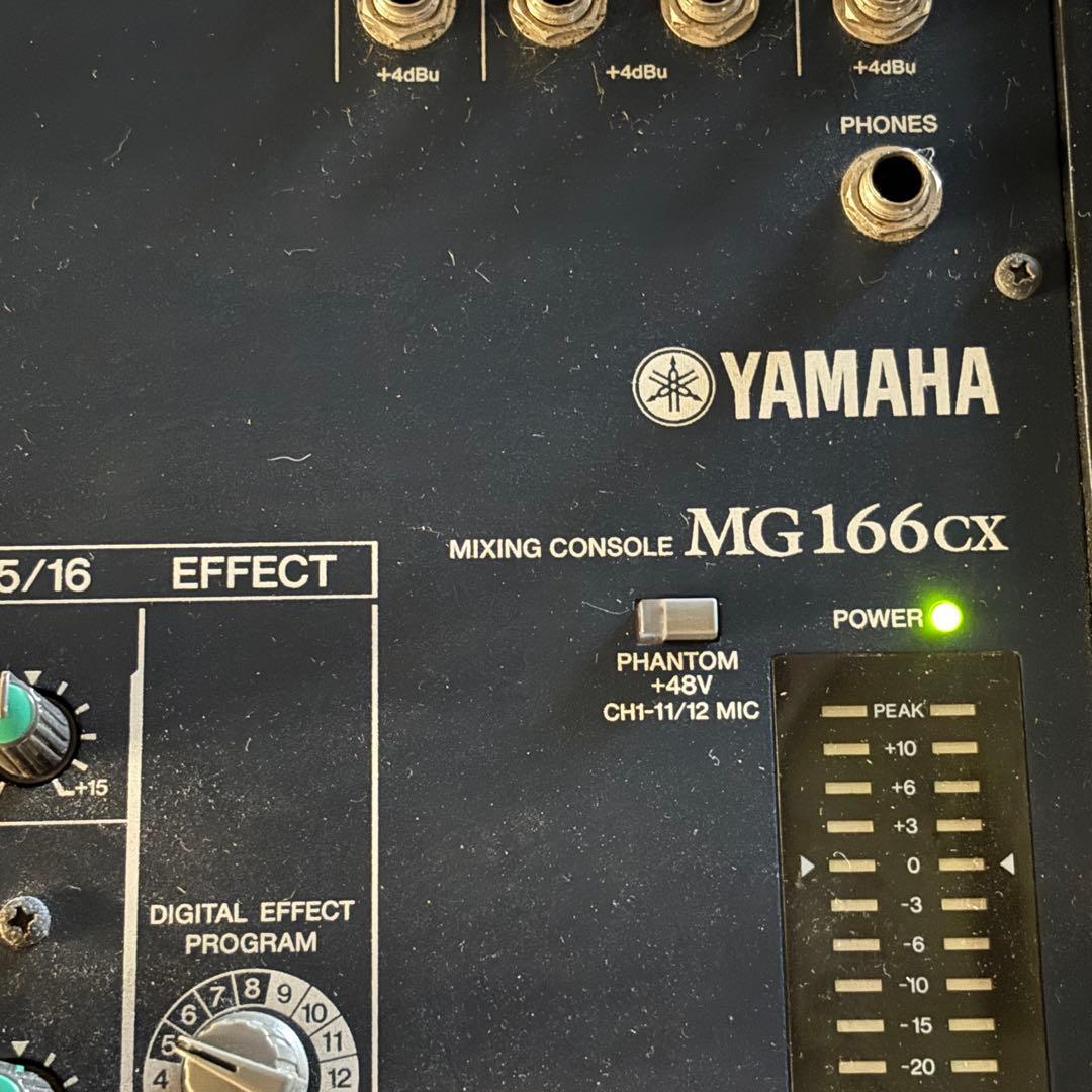 ヤマハYAMAHA MG166CX ミキサー ミキシングコンソール