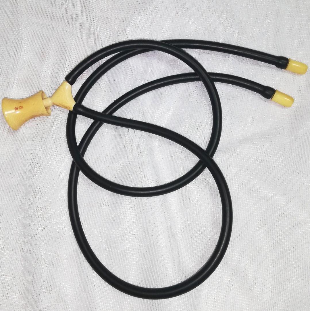 鬼束式聴診器　マンモス牙　昭和初期　美品　レーベン管新品交換済み