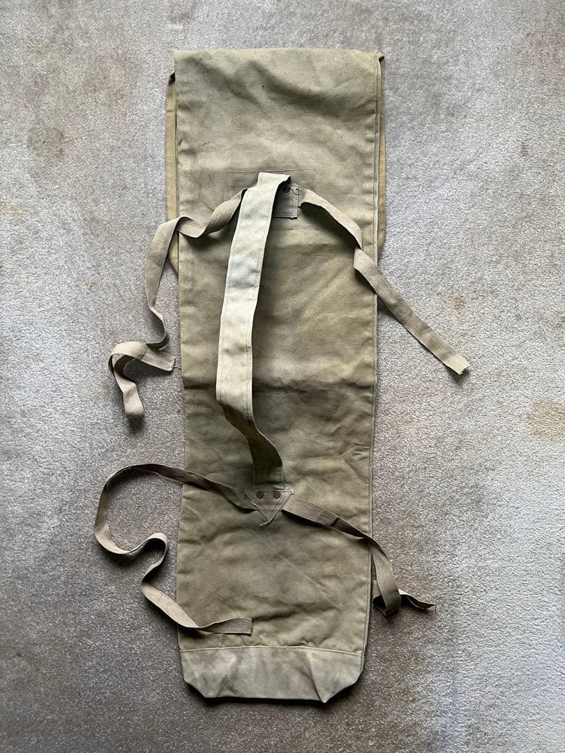 ミリタリー 軍物 ライフル 銃 キャリング バッグ 希少 レア 当時物