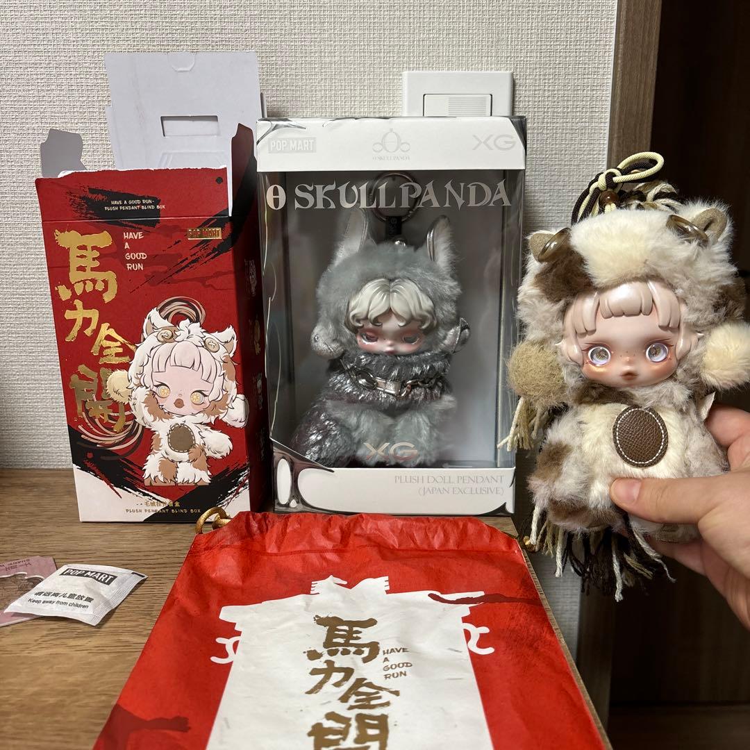 スカルパンダ POPMART Have a good Run 馬力全開 - メルカリ