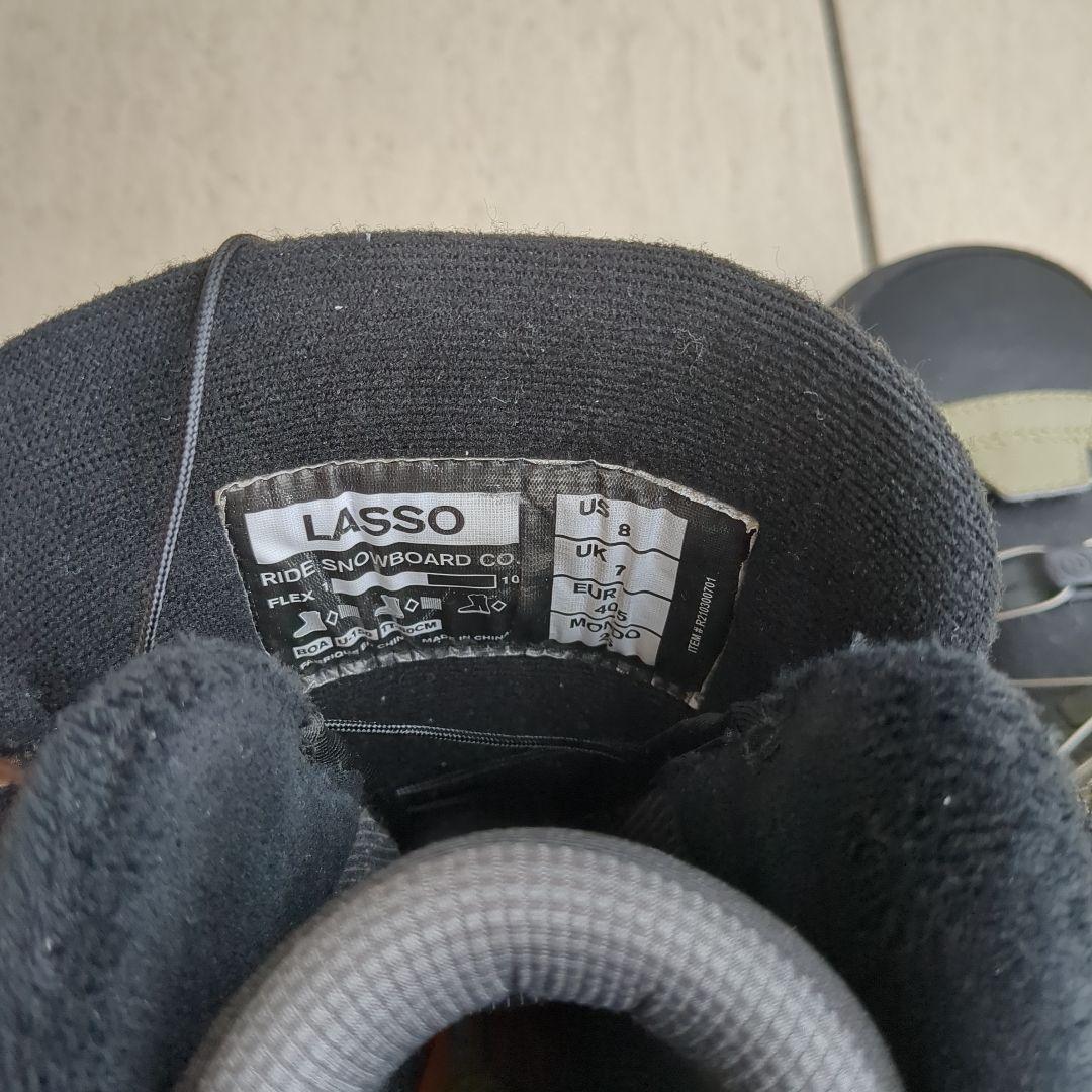 RIDE Lasso スノーボードブーツ ダブルボア 26.0　熱成形　未