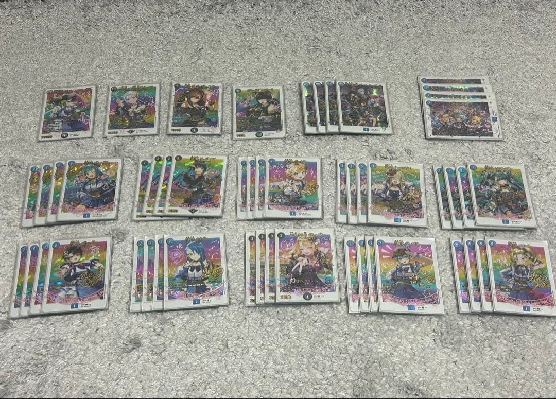 (バラ売り不可)デュエマ神アート青魔道具&デスパペットデッキまとめ売り