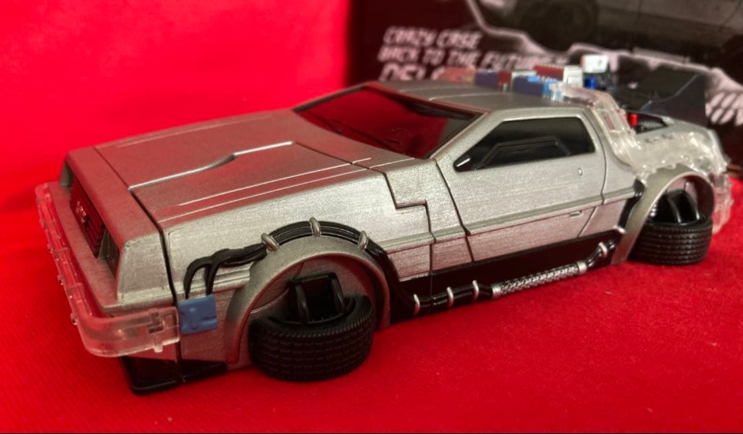 受注生産　光る　デロリアン　バック・トゥ・ザ・フューチャー iPhone ケース