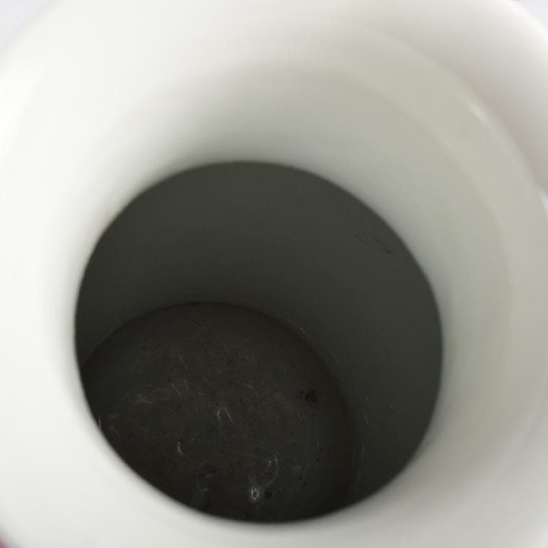 中国　乾隆年製款　粉彩　花草文　花瓶　C　7952A