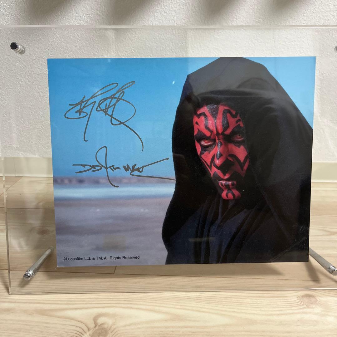 スターウォーズ サイン Ray Park レイ・パーク ダース・モール SW