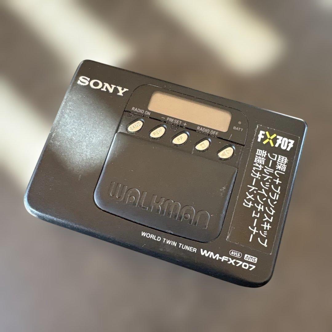 SONY WM-FX707 カセットプレーヤー - メルカリ