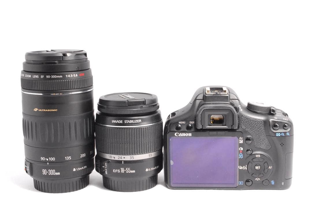 手ぶれ補正機能付き✨Canon kiss X3 ダブルレンズ✨カメラデビュー