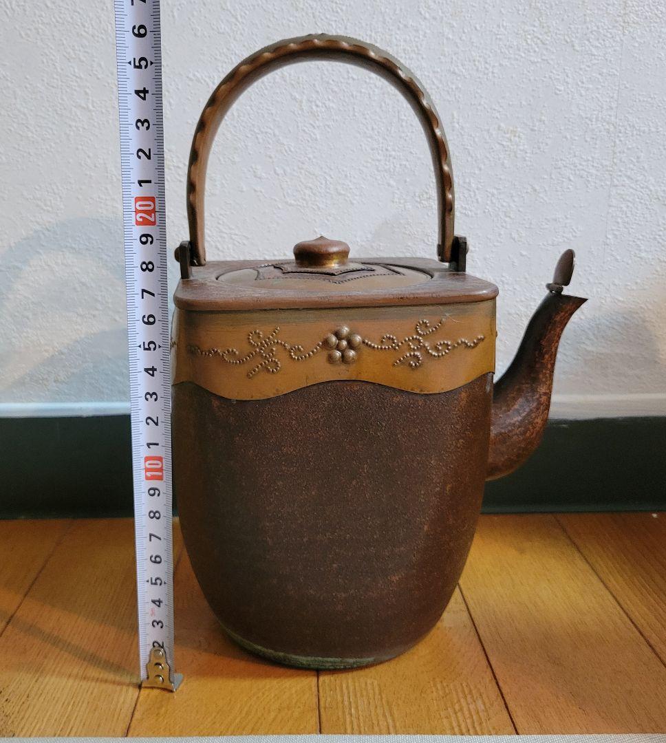 アンティーク レトロ銅茶釜 - メルカリ