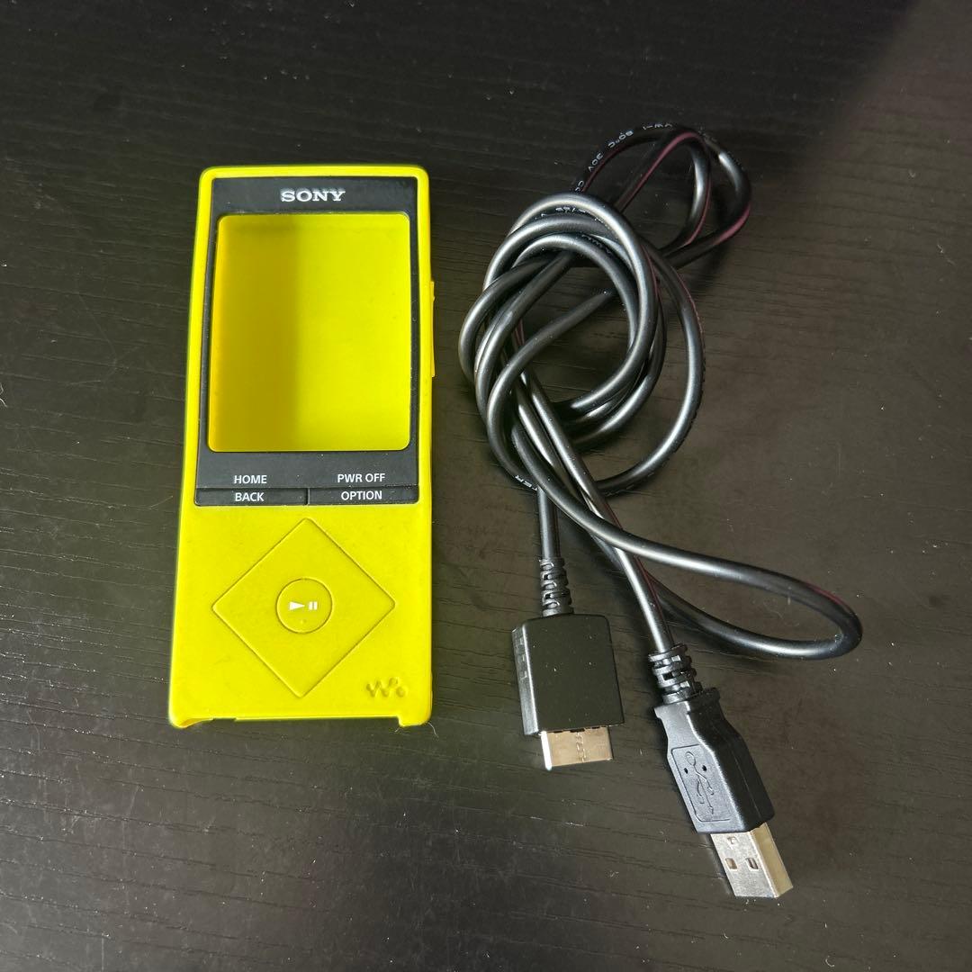 美品】ソニー ウォークマン NW-A25 16GB ライムイエロー Amazon.co.jp