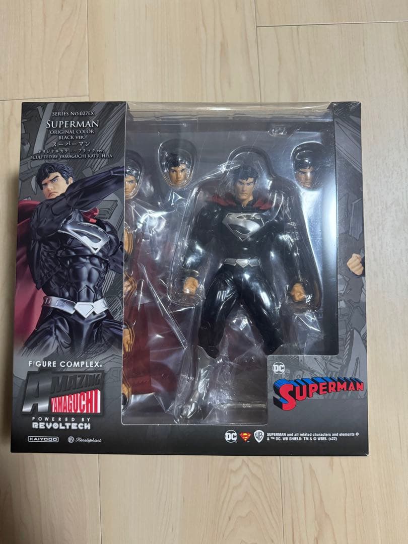 アメイジング・ヤマグチ スーパーマン ブラック フィギュア