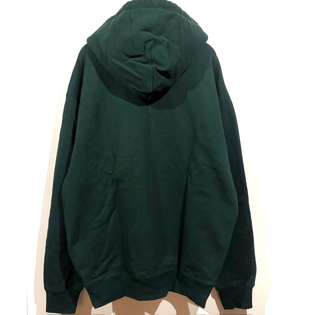 ami paris / プルオーバーフーディー / デカロゴ / グリーン
