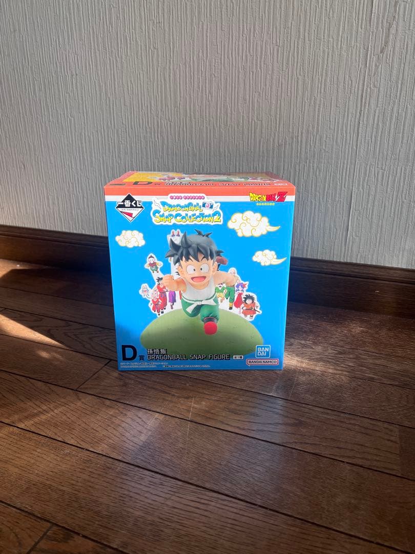 一番くじ D賞 孫悟飯 ラストワン賞 孫悟飯&ビーデル ※箱傷有り