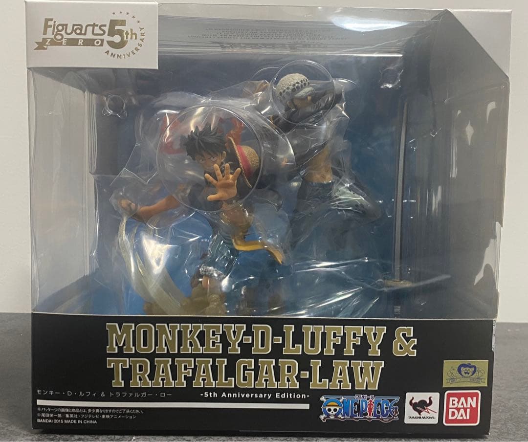 ワンピース フィギュアーツZERO ルフィ&ロー 希少品 ルフィ×ローの躍動