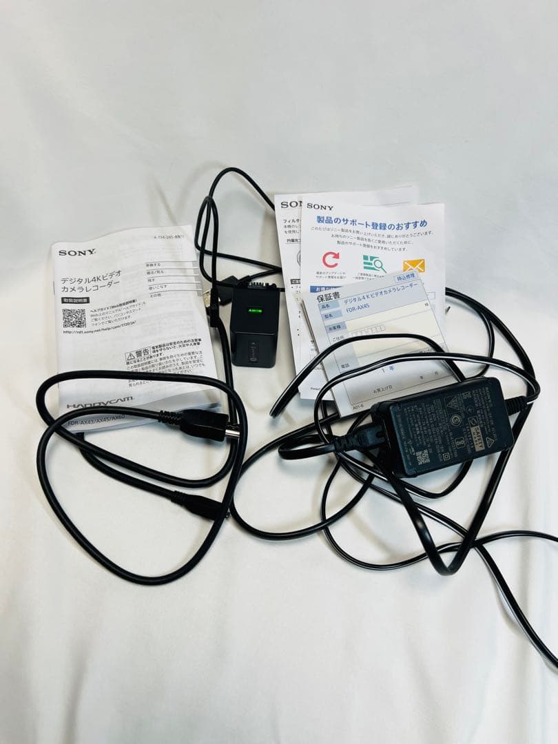SONY ソニー 4Kハンディカム AX45 黒 管理：#CAM001