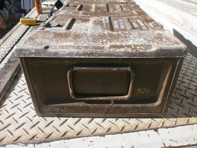 米軍　81ｍｍ　迫撃砲用　弾薬箱 　アンモボックス