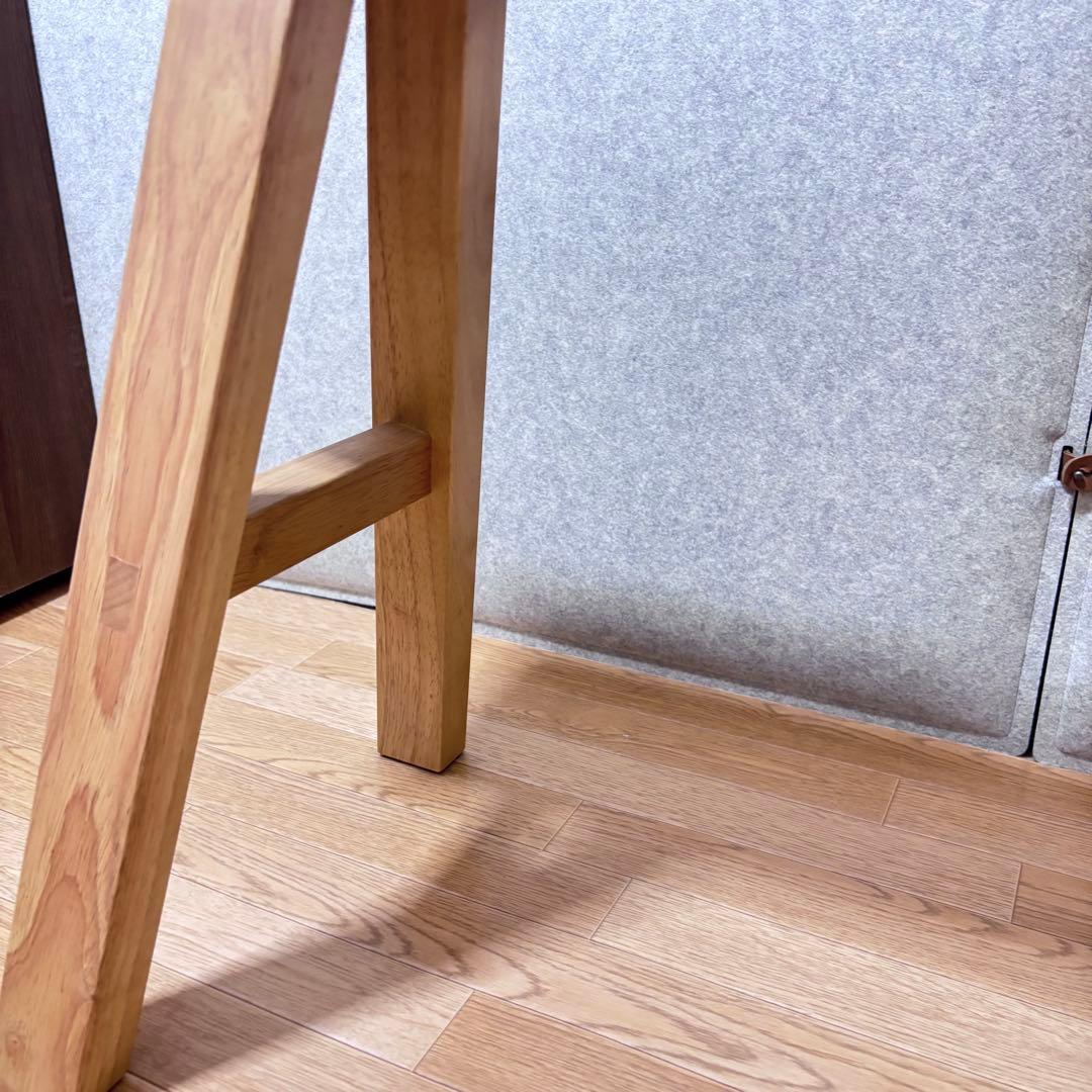 ■【綺麗】 スツール 無印 木製ベンチ 大 MUJI