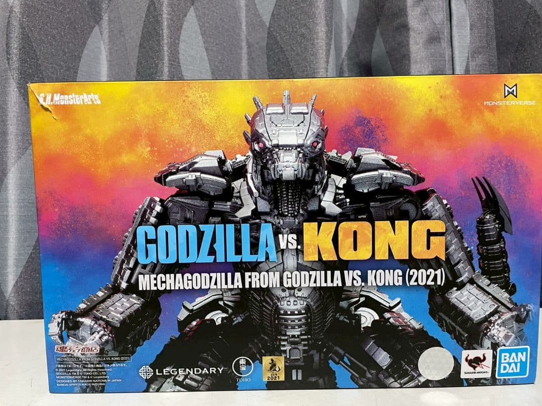 ゴジラ2021&メカゴジラ2021 SH.モンスターアーツ【中古】箱いたみ