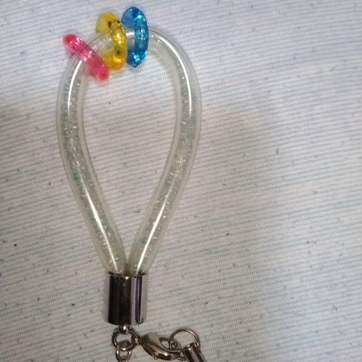 キティ＆ミミイ 浮き輪 ストラップ