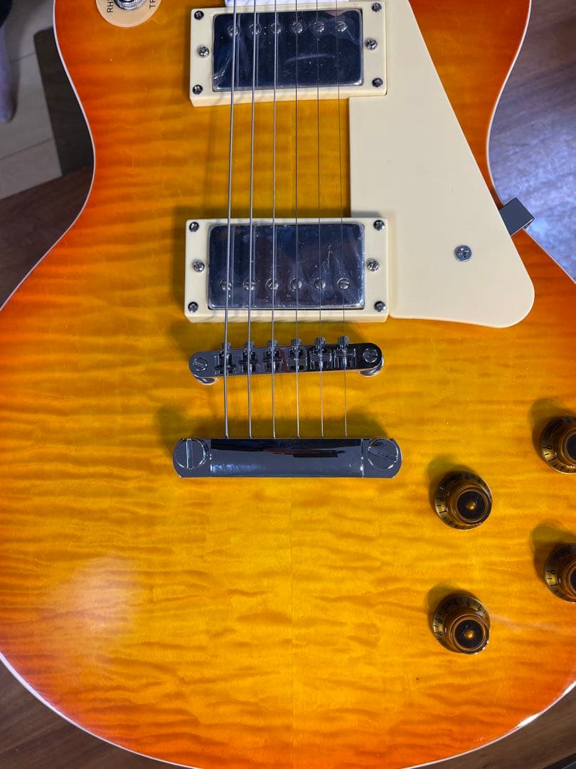 1点限り バリトラ杢 1958LesPaul レスポール レプリカ