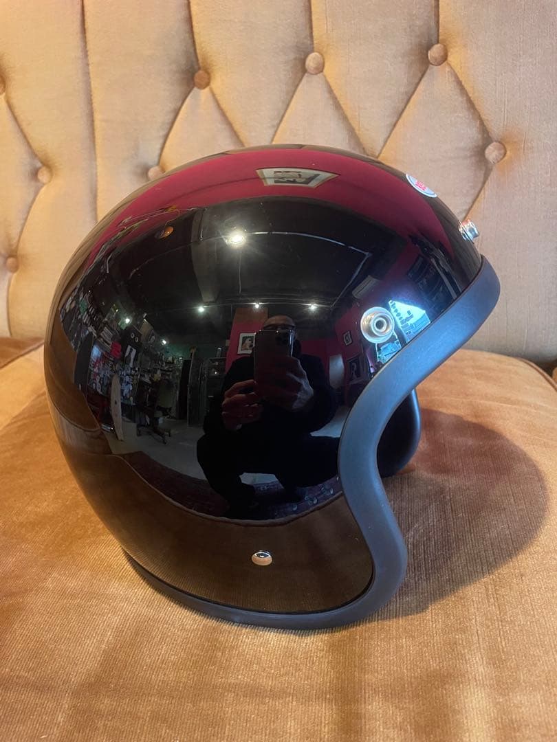 オーシャン　ビートル　BEETLE ブラック ジェットヘルメット　Mサイズ