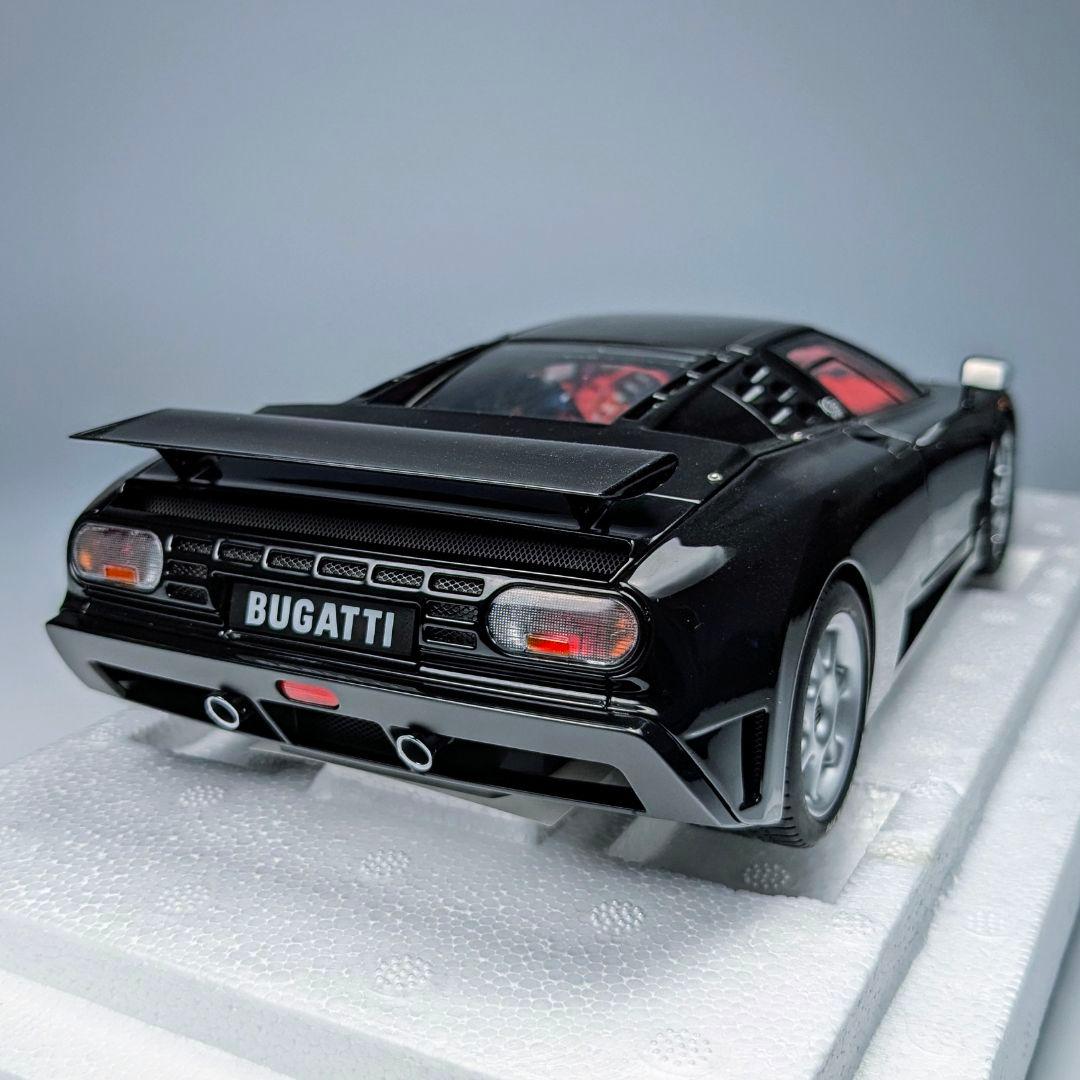 オートアート 1/18 ブガッティ EB110 SS ブラック 70919