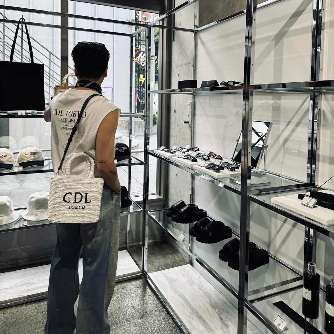 【新品未使用】CDL Hand Stitched Mini Basket ØMI