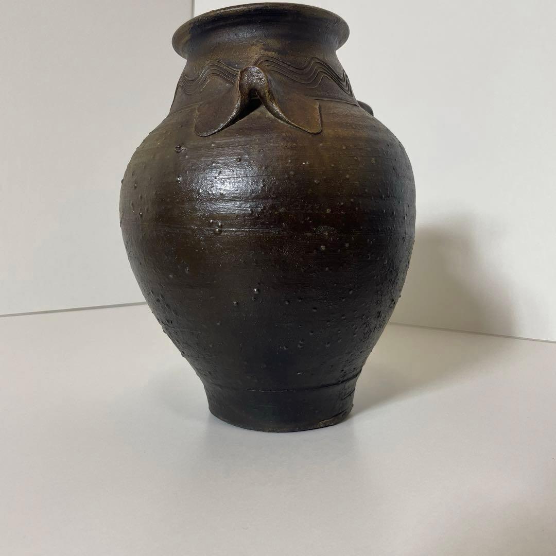 #XG330時代物・呂宋壺・三耳壺・茶壺・茶道具・骨董・アンティーク