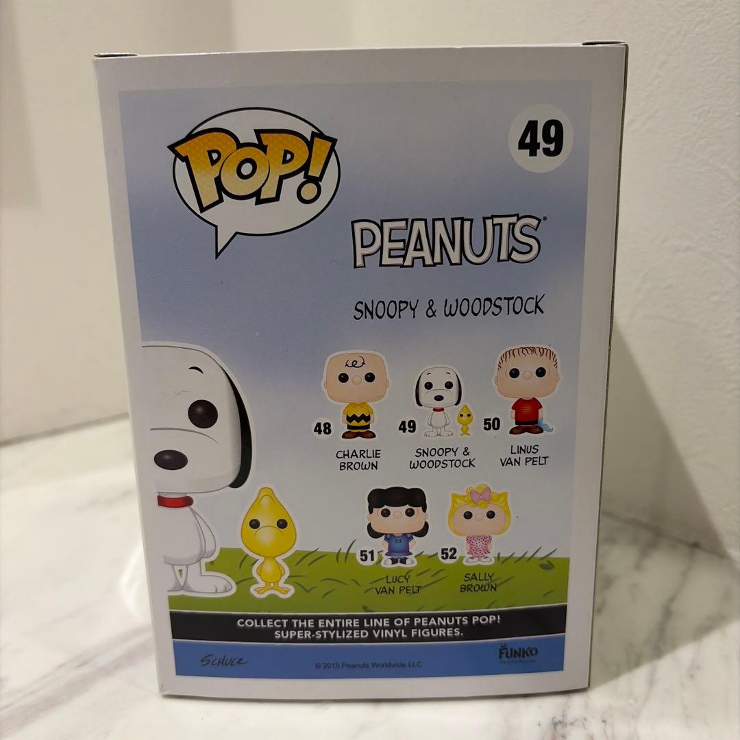 FUNKO POP! スヌーピー＆ウッドストック　PEANUTS 49