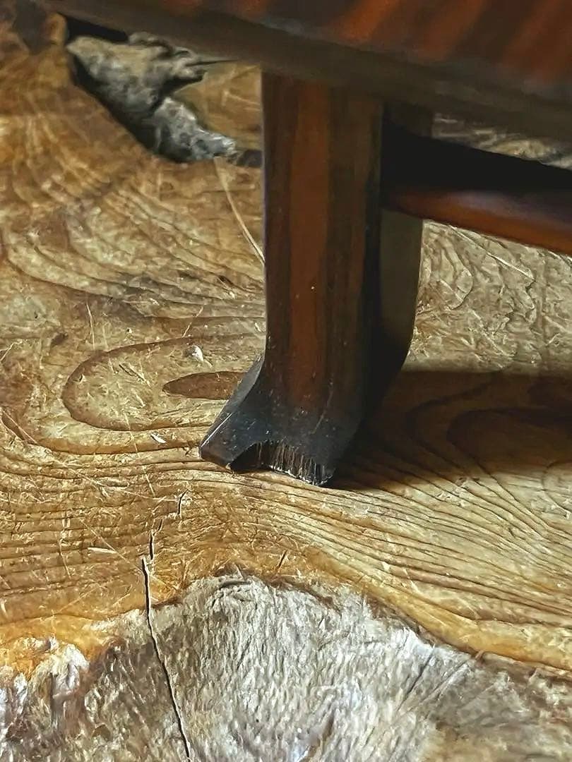 古木 香台 花台 盆栽台 黒檀 希少 小型 高台 1292㌘