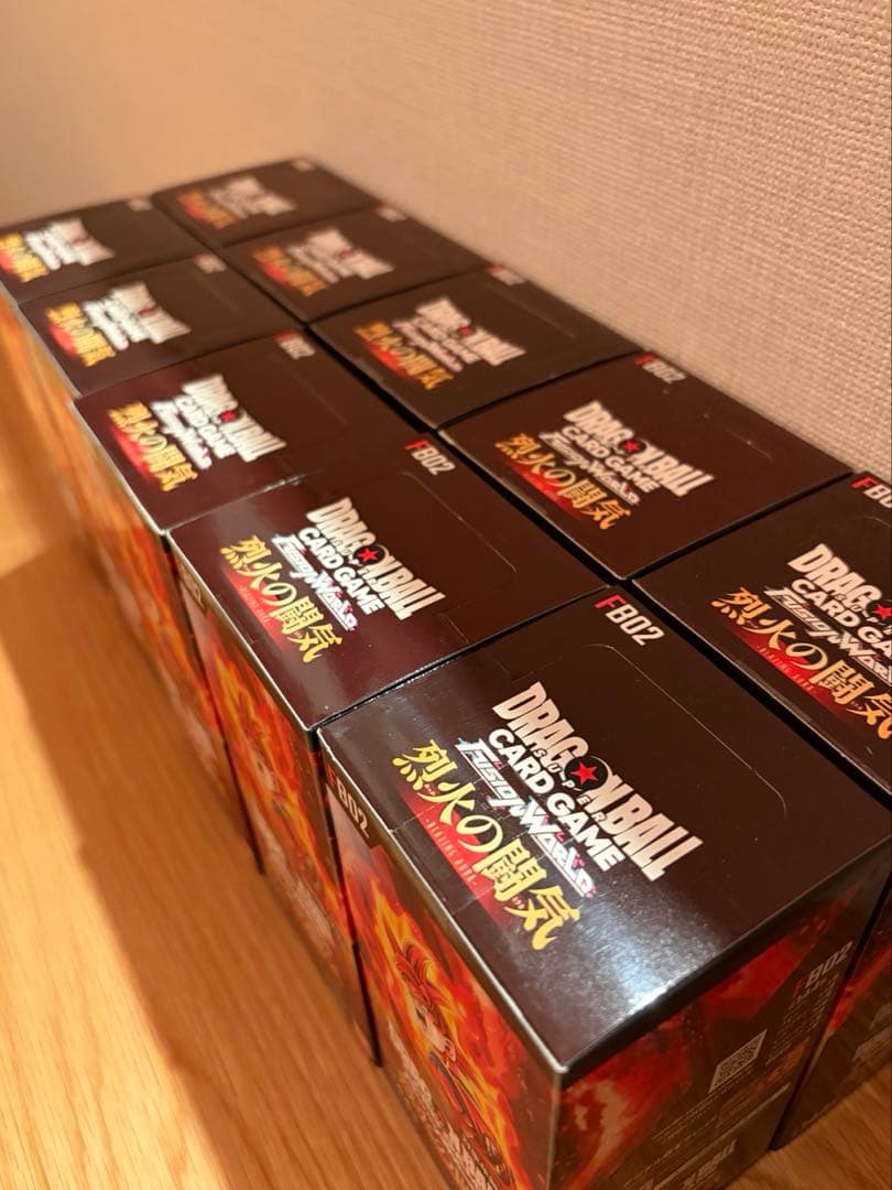 ドラゴンボールカード フュージョンワールド 烈火の闘気 10BOX テープ