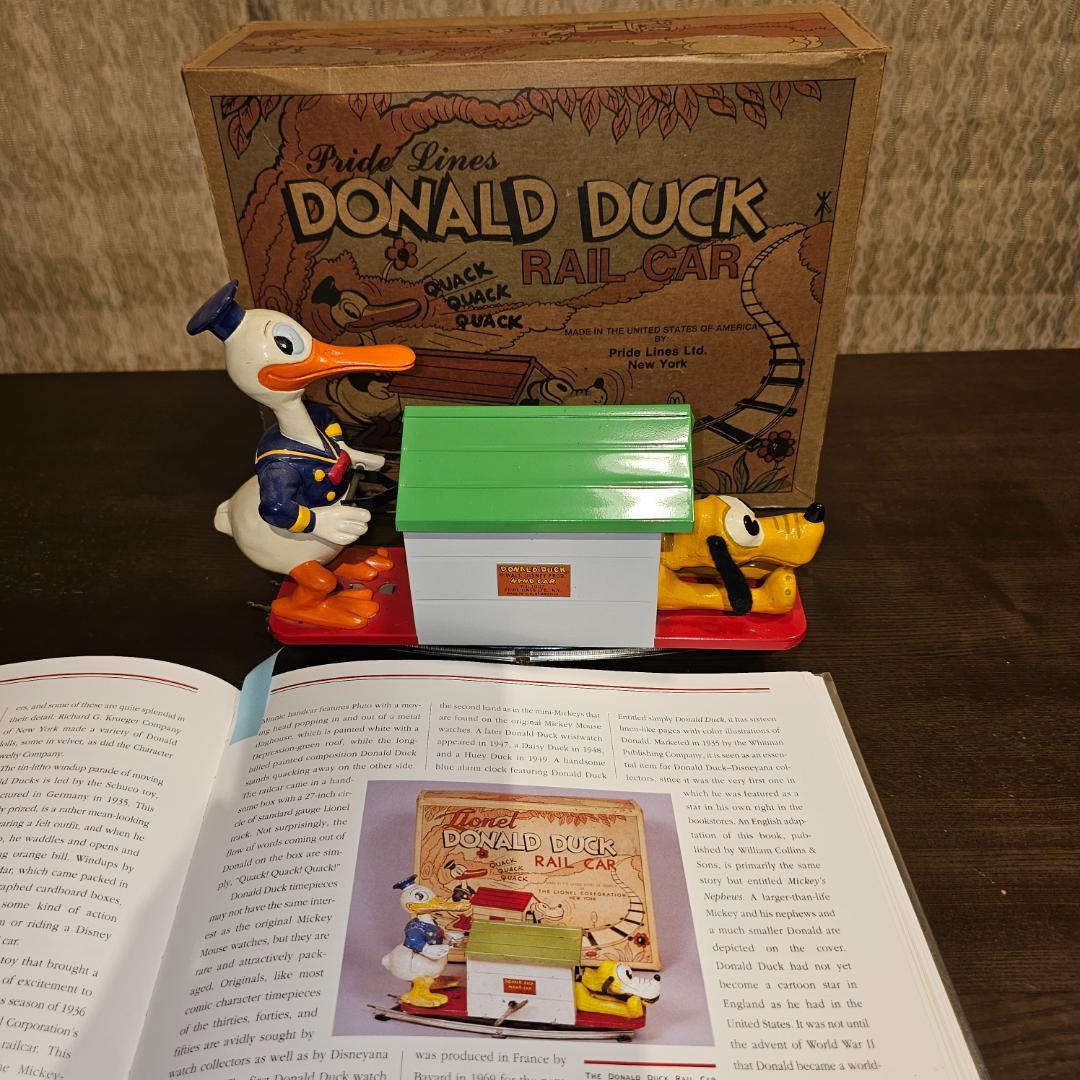 PRIDE LINES ドナルドダック レールカー レールセット付き