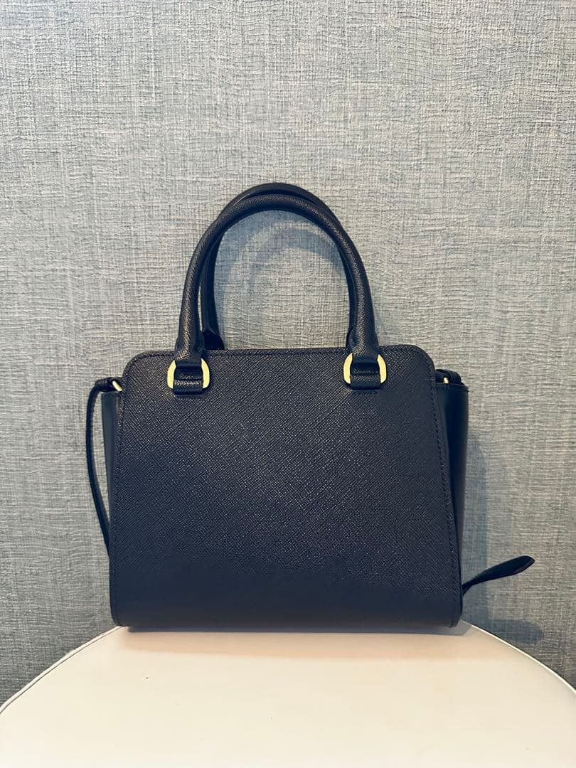 PRADA★1BA380 サフィアーノショルダーバッグ　ブラック