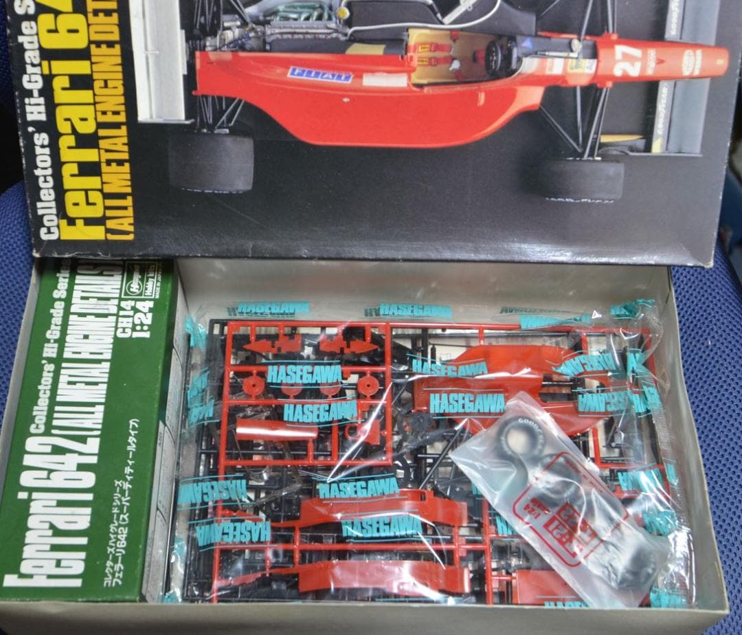 フェラーリ 642 オールメタルエンジン プラモデル 希少