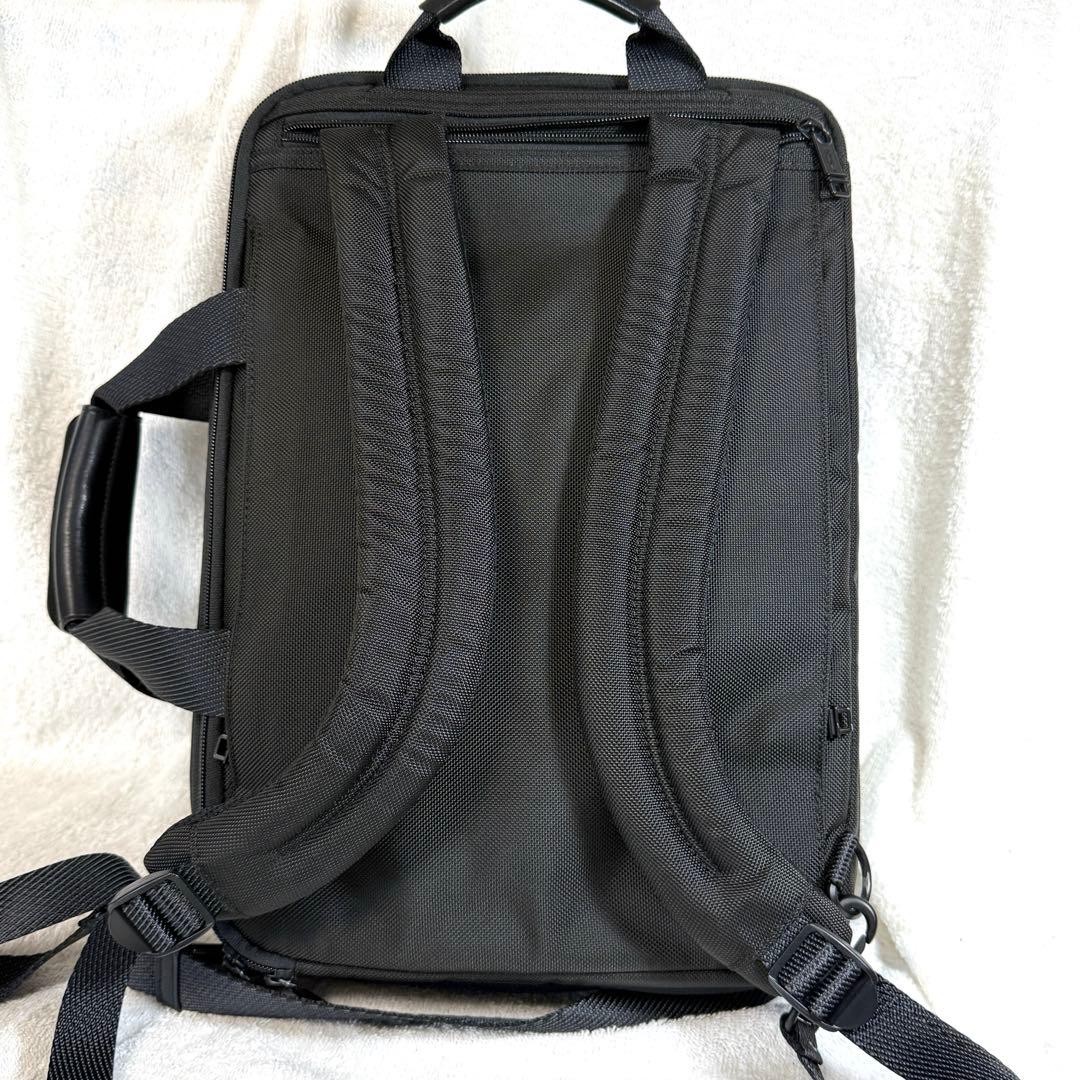 【極美品】トゥミ アルファ ブラボー 3way ビジネスバッグ ブラック