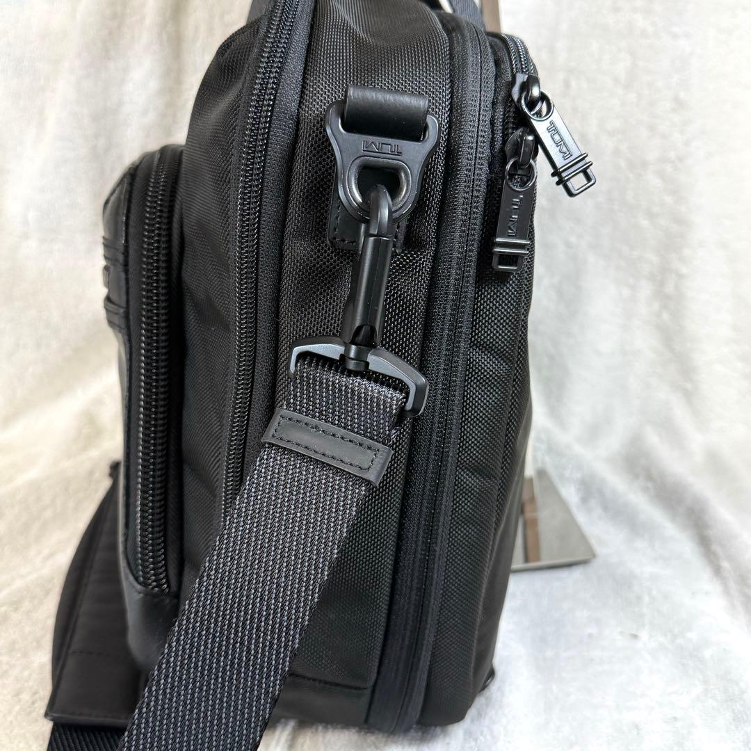 【極美品】トゥミ アルファ ブラボー 3way ビジネスバッグ ブラック
