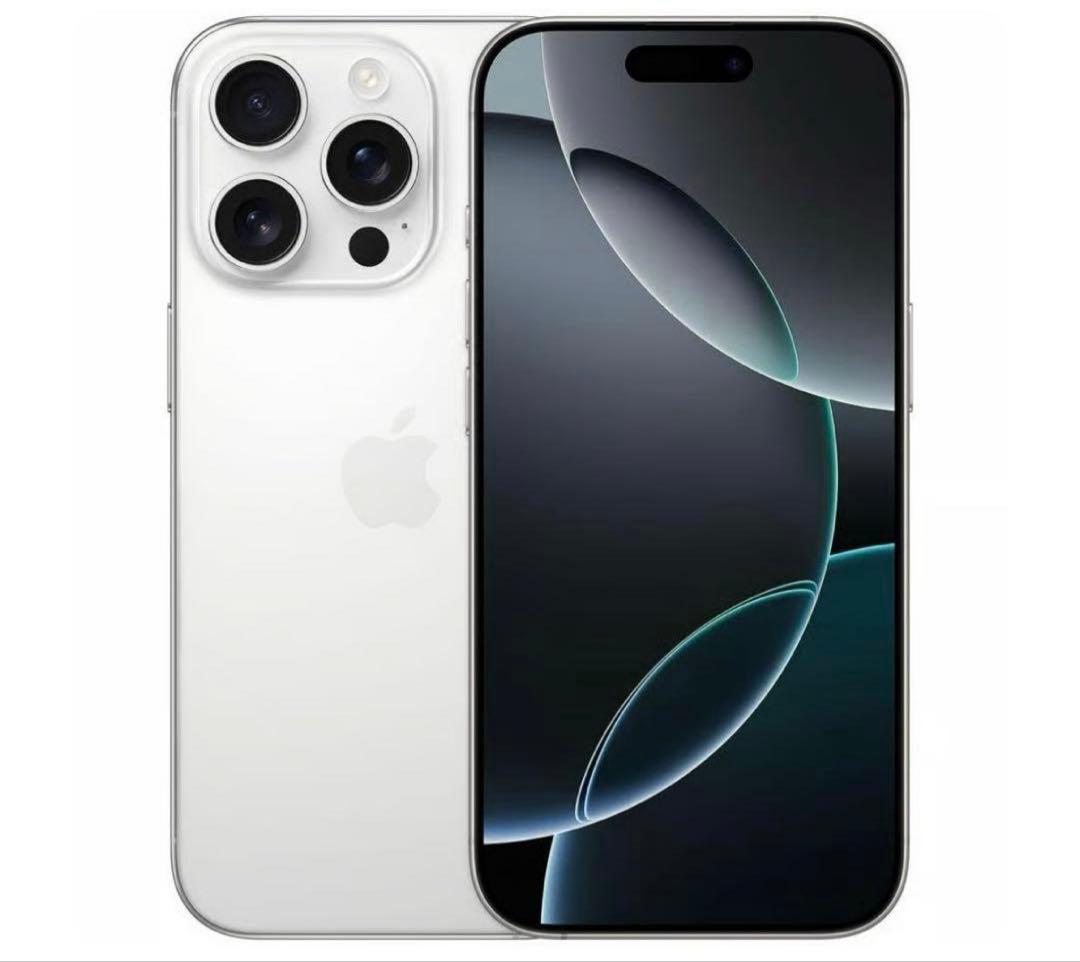 本日最終値下げ希少！コメント要 美品 iPhone16pro ホワイトチタニウム