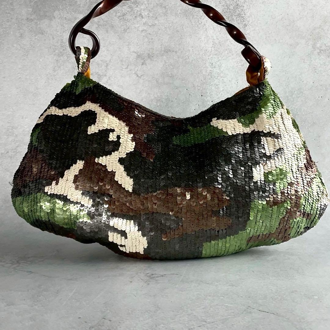 JAMIN PUECH スパンコール パーティーバッグ ワンショルダー★希少★