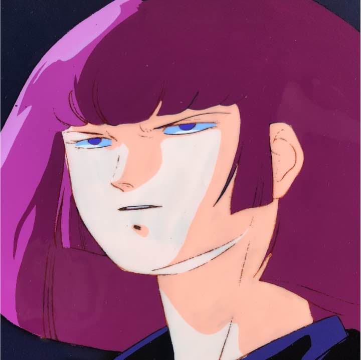 ZガンダムかZZ ハマーン・カーン セル画