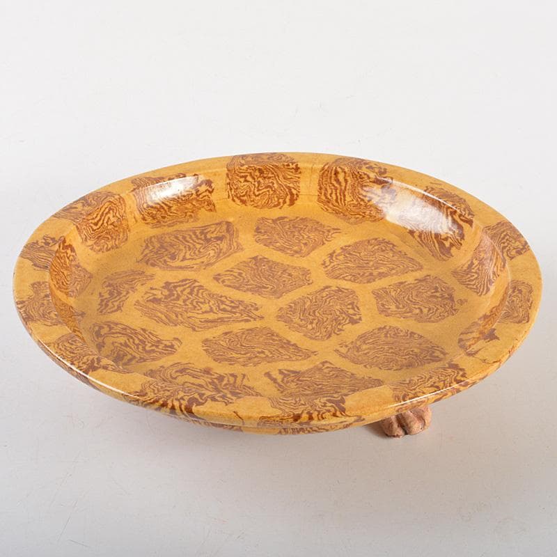 中国 唐代 練込盤 三獣足皿 V R7271 - メルカリ