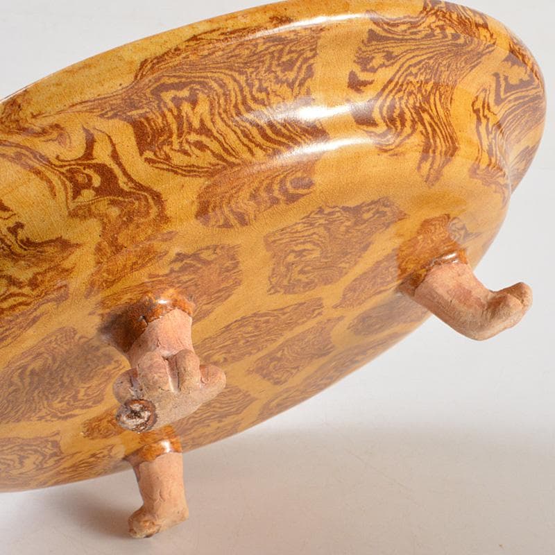 中国 唐代 練込盤 三獣足皿 V R7271 - メルカリ